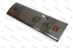 Пост пожарный с ключом, шлифованная нержавеющая сталь, BHH-103SH-FR-1