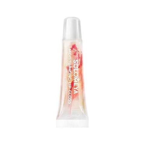 Solomeya Увлажняющий блеск для губ  Клубничный смузи / Moisturizing Lip Gloss  Strawberry Smoothie, 9 мл
