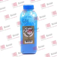 Тонер БУЛАТ s-Line 44059119, 44059107 (Glossy) для Oki C810, C830 (Голубой, банка 180 г)