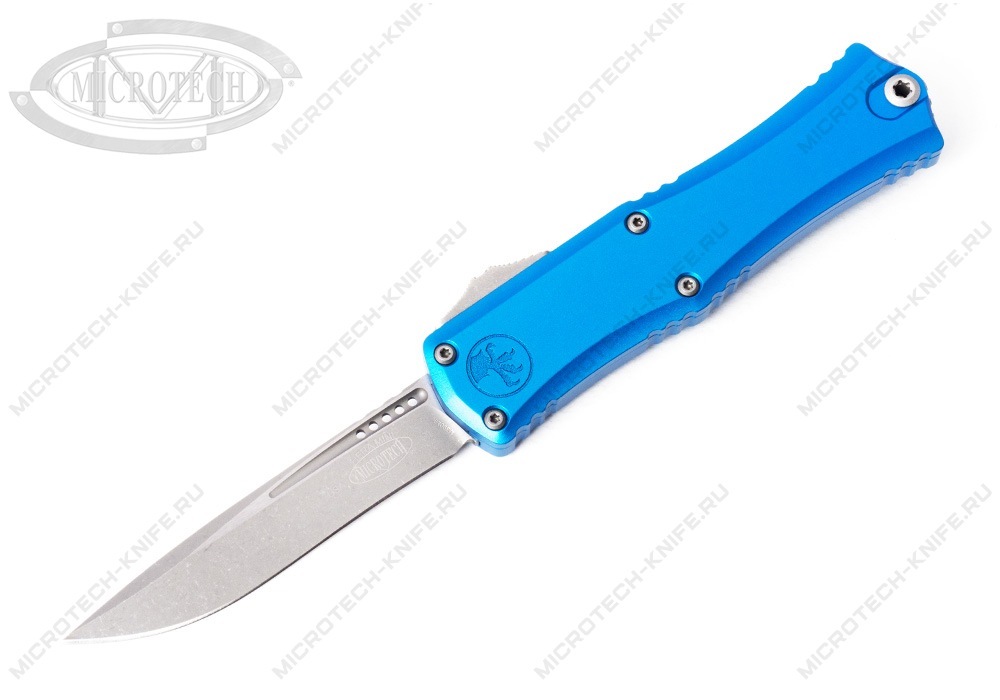 Нож Microtech 1705M-10APBL Mini Hera Recurve Blue