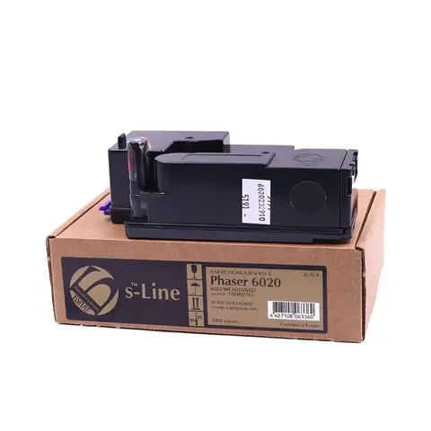 Тонер-картридж БУЛАТ s-Line 106R02763 для Xerox Phaser 6020, WC 6025 (Чёрный, 2000 стр.)