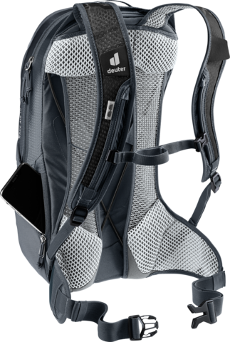 Картинка рюкзак велосипедный Deuter Race Air 10 Black - 7