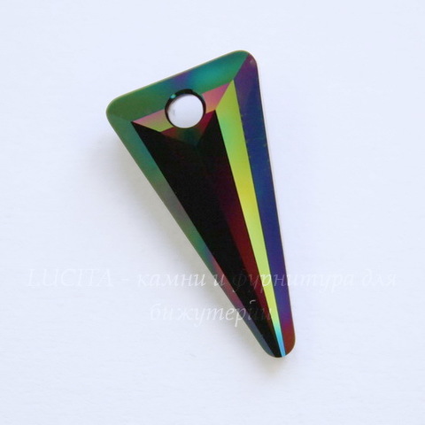 6480 Подвеска Сваровски Spike Crystal Rainbow Dark (18 мм)