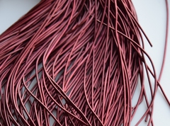 Канитель гладкая бургунди 1мм (№2012)