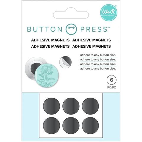 Магниты для кнопок и пуговиц Adhesive Magnets by We R Memory Keepers-6шт