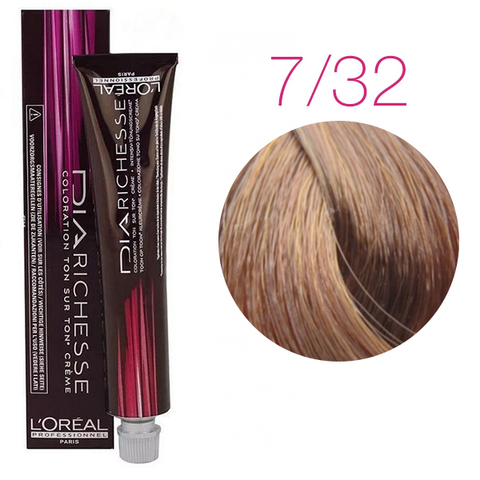 L'Oreal Professionnel Dia Richesse 7.32 (Медовый золотистый) - Краска для волос