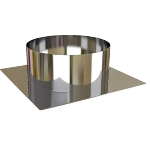 ТДПО-150 8017, Плоское основание для т/д D150 основание 295x295, окрашеный металл
