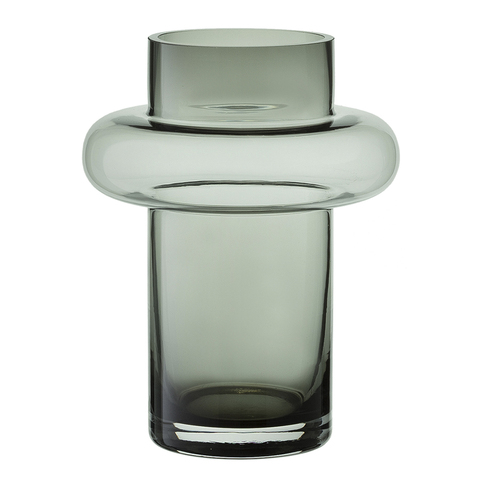 Ваза для цветов 20см Bergenson Bjorn Vayr серая