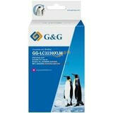 Совместимый струйный картридж G&G GG-LC3239XLM (LC3239XLM) для Brother HL-J6000DW, J6100DW, 52 мл, пурпурный