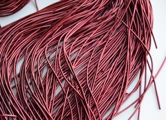 Канитель гладкая бургунди 1мм (№2012)