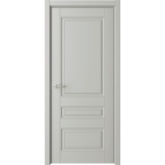Межкомнатная дверь эмаль Классика 3 серая глухая