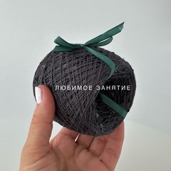 Пайетки на хлопке 3 мм. цвет 086-ч нить цвета графит, глянцевые черные пайетки