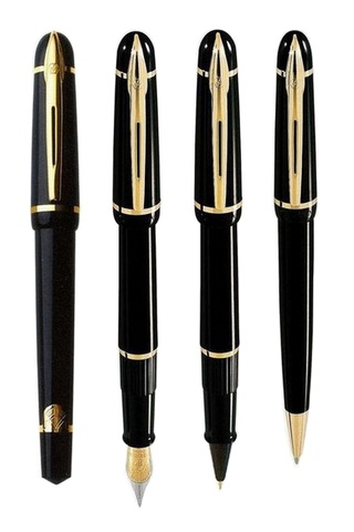 Ручка-роллер Waterman Phileas Solid Black GT (S0288310)