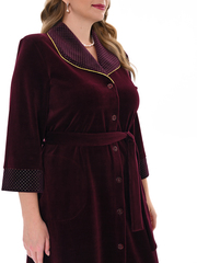 4006 Халат на пуговицах