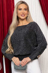 Блуза Гостья из будущего (черная) Б14914-19М LT Collection