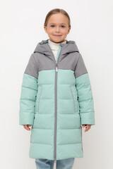 пальто  для девочки  ВК 34061/2 УЗГ