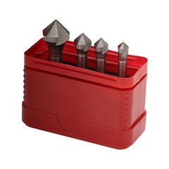 Набор зенковок 90° 6,3-16мм 3z HSS 4шт Bucovice(CzTool) 741802