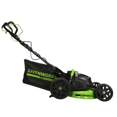 Газонокосилка Greenworks TwinForce GC82LM61S 82V (61 см) самоходная аккумуляторная, без АКБ и ЗУ