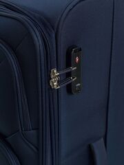 Чемодан Redmond тканевый облегченный большой Синий 3,9 кг 78x47x30+3 см5