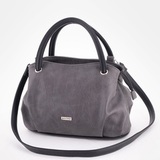 Сумка Саломея 278 македония серый + черный