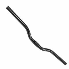 Руль M-WAVE 600х22,2/25,4 мм алюм., чёрный (5-401206)