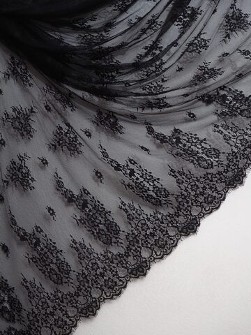 Кружево шантильи неэластичное оптом