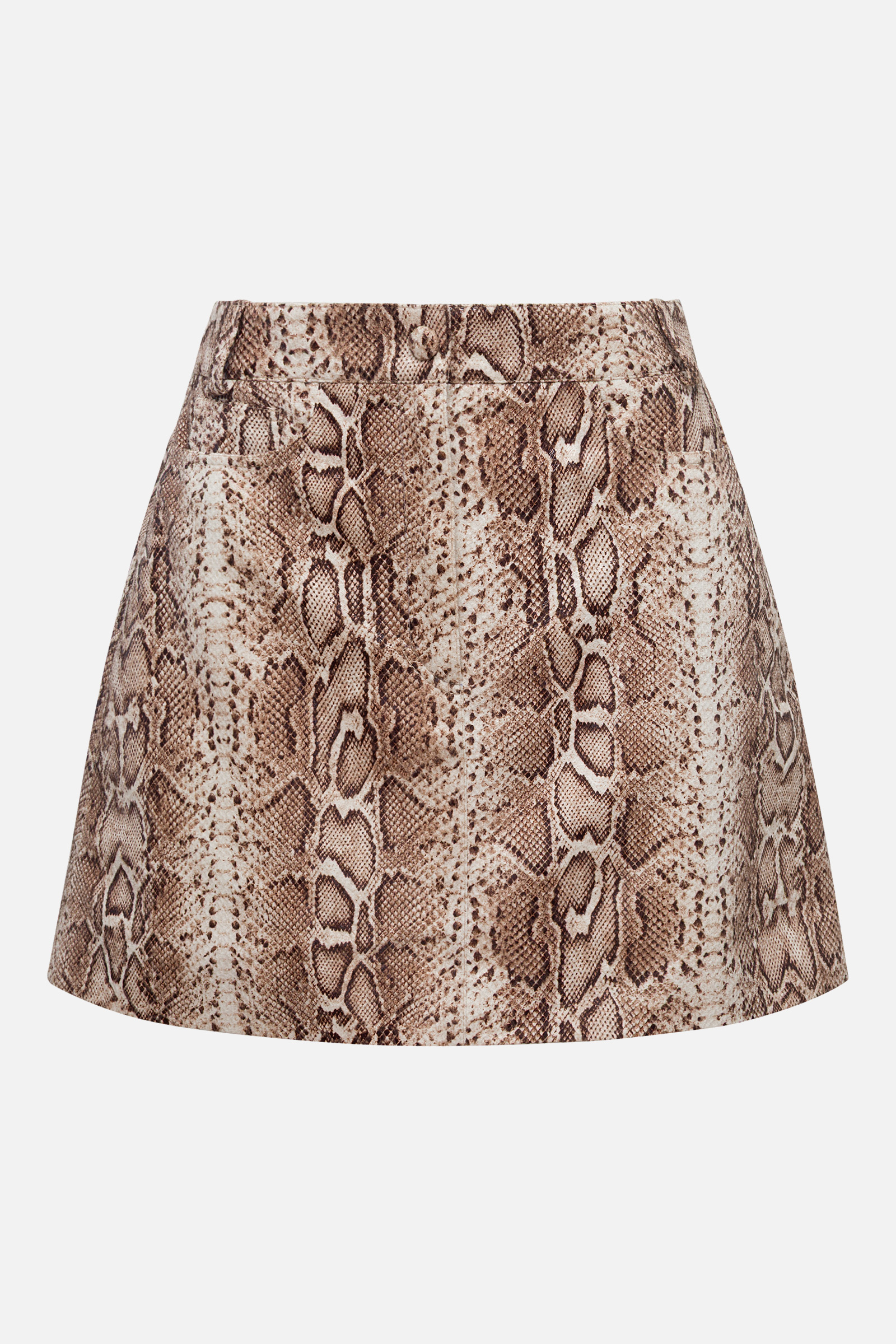 Юбка-мини питон