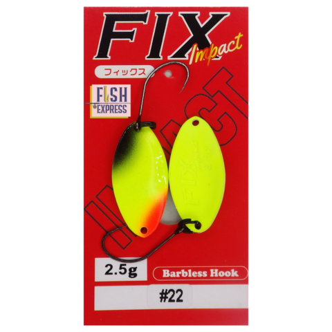 Блесна колеблющаяся FOREST FIX IMPACT 2.5g цвет #22 (РЕПЛИКА)