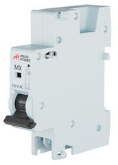 Независимый расцепитель MCB MX Alarm на DIN-рейку для серий автоматических выключателей ESM1, ESM2