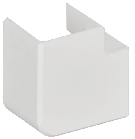 METRA MINI Поворот на 90град 16х16мм белый IEK