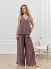 Блузка-топ женская Ясмина-2 Виотекс КАКАО