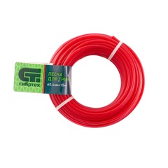 Леска для триммера круглая, 2.4 мм х 15 м, Россия Сибртех, 961475