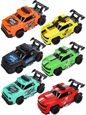 Машинка инерционная (5,6х11,3х4,8 см, цвет микс, в пакете) (м)