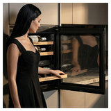 Винный шкаф MEYVEL MV26PRO-KBB2 69 л 592х572х596 мм сталь, черный
