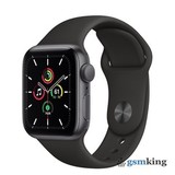 Apple Watch SE 2020 GPS 40mm Aluminum Case with Sport Band Black MYDP2RU/A