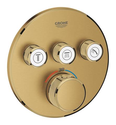 Термостат для душа встраиваемый на 3 потребителя Grohe Grohtherm SmartControl 29121GN0