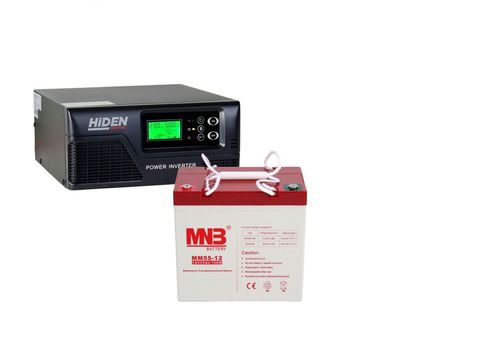 Комплект ИБП HIDEN HPS20-0312+MNB MM 55-12