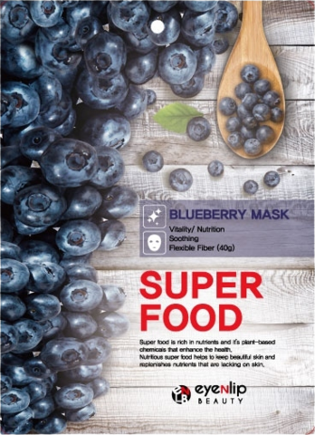 Eyenlip Super Food  Blueberry Маска для лица (черника)