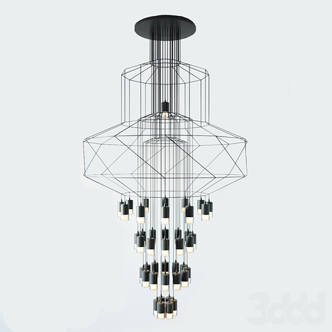 Люстра Wireflow 43 lamp