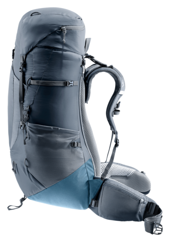 Картинка рюкзак туристический Deuter Aircontact Lite 50+10 Black-Marine - 10