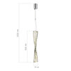 Светильник подвесной ST Luce Elica SL6205.103.01