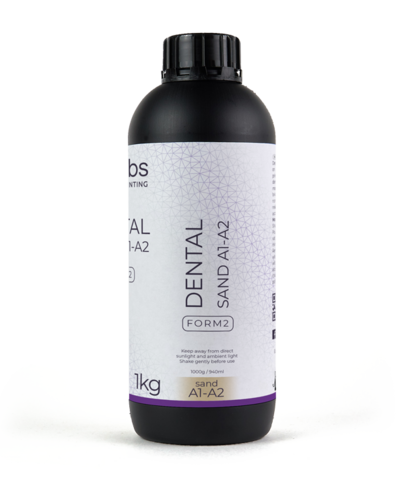 Фотополимер HARZ Labs Dental Sand A1-A2 Form2, бежевый (1 кг)