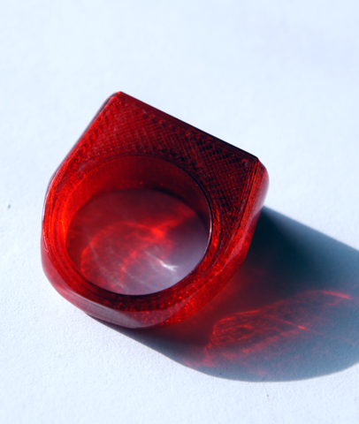 Пластик для 3D-принтера Filamentarno T-SOFT T-SOFT Рубиновый (750 г)