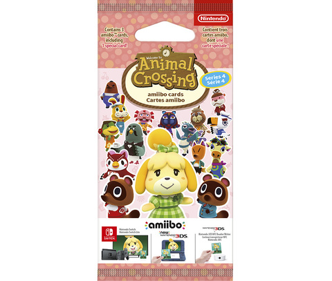 Карты Amiibo (коллекция Animal Crossing) - выпуск 4