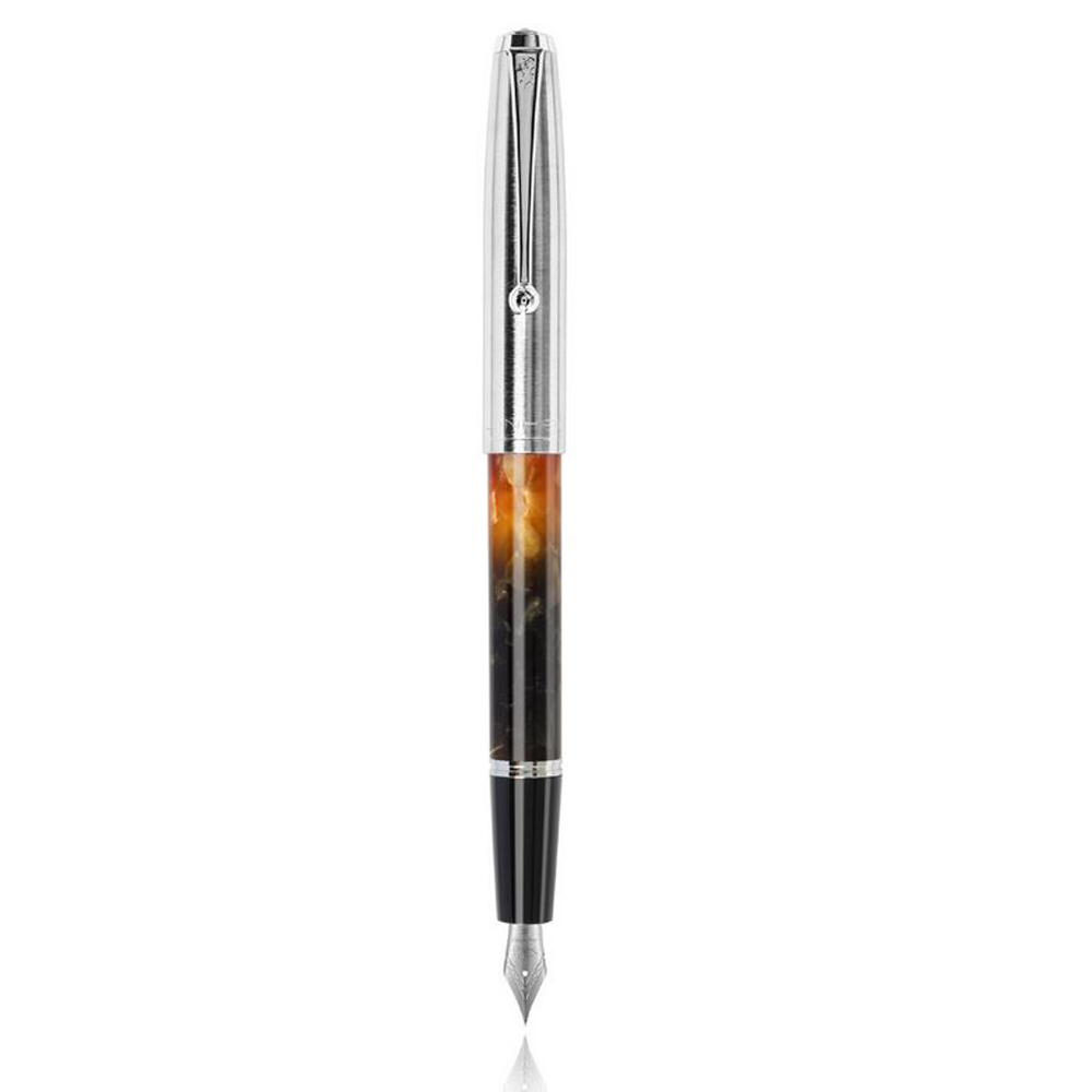 Перьевая ручка Jinhao 51A, Китай. Корпус из акрила, перо открытое F (0.5 мм), заправка поршнем. Распроданы, ожидаем