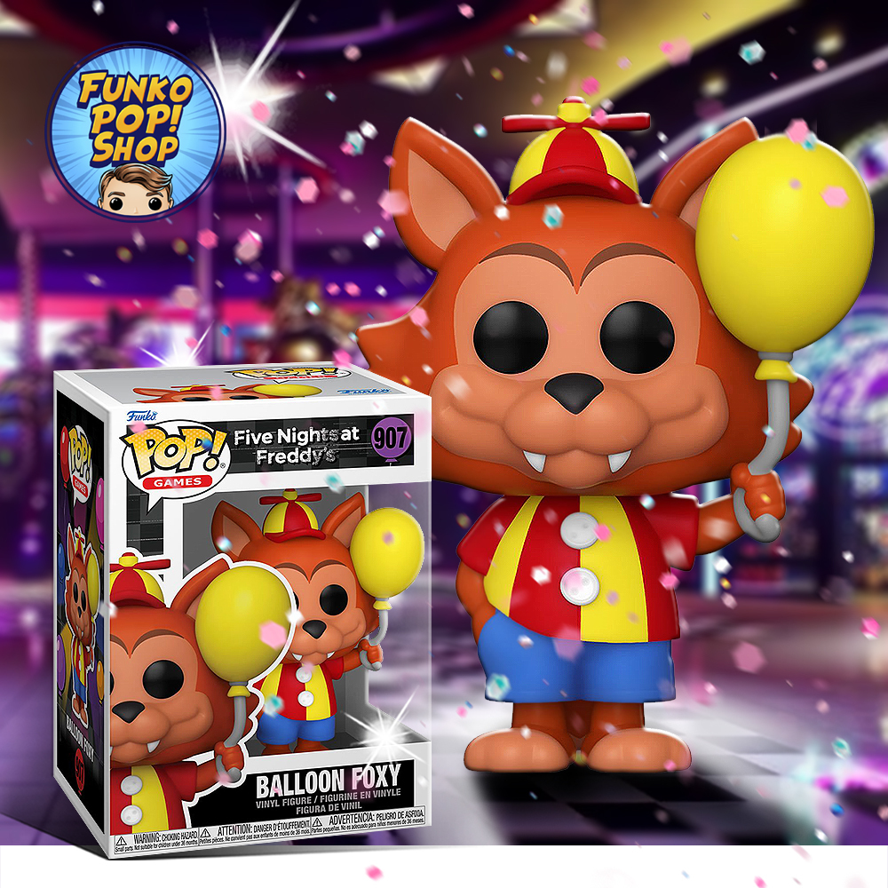 Фигурка Funko POP! FNAF Balloon Foxy / Фанко Поп ФНАФ Фокси с шариком -  купить по выгодной цене | Funko POP Shop