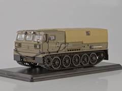 ATS-59G Artillery crawler tractor khaki Start Scale Models (SSM) 1:43