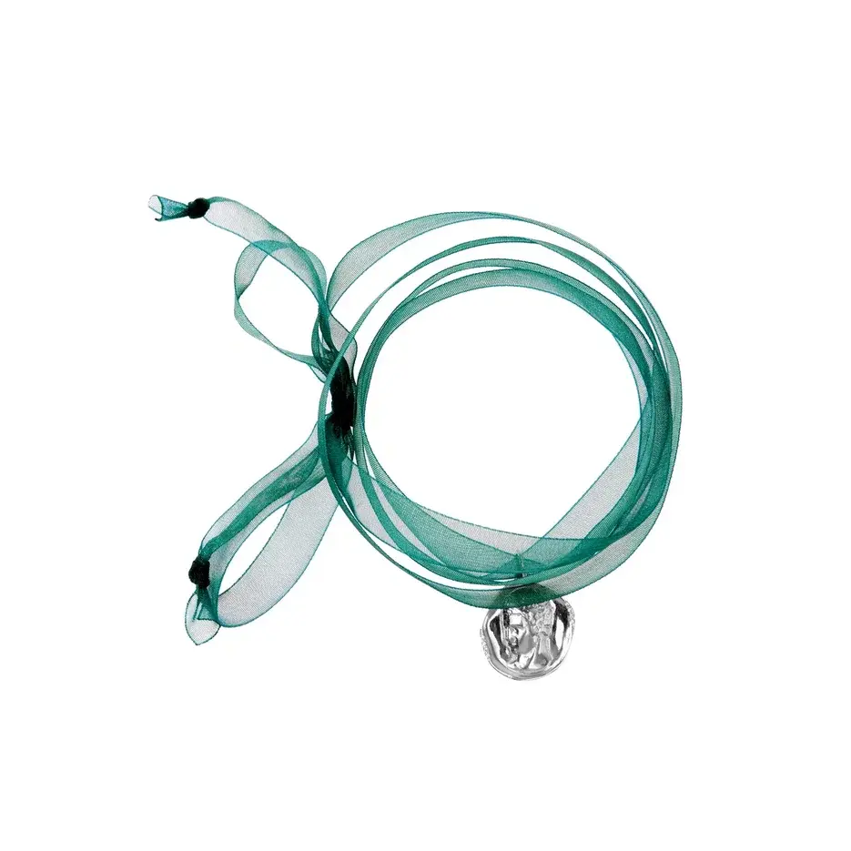 

Колье Hermes Silk Chain Necklace