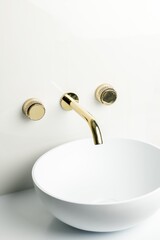 Boheme Смеситель из стены AURA на 3 отв. GOLD