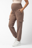 Брюки для беременных 14620 капучино